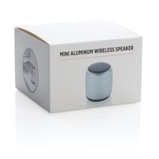 Mini Altavoces personalizados inalámbrico de aluminio